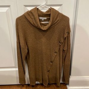 Moa Moa brown/dark yellow long sweater